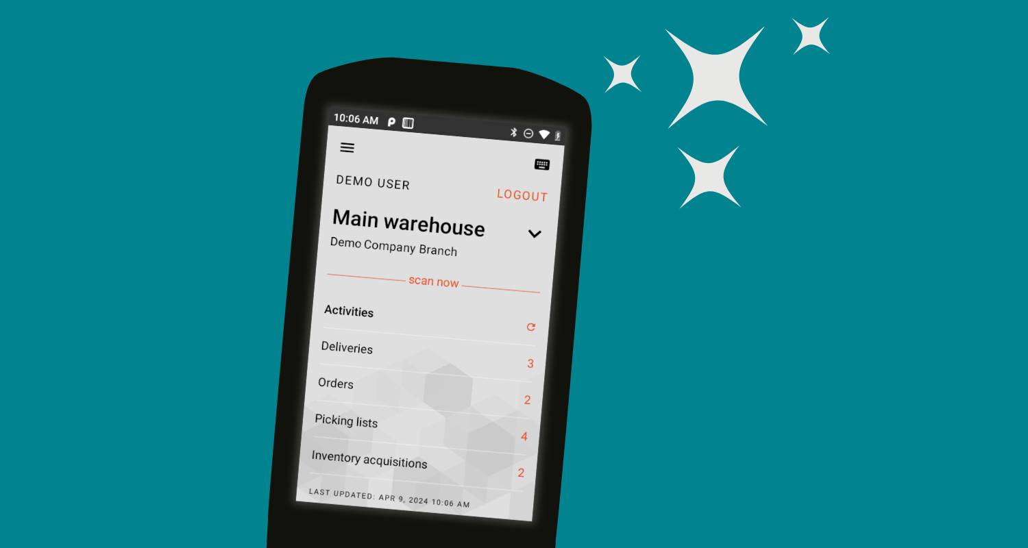 Scanner solution for Business Central: now even faster and more flexible in your warehouse