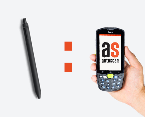 autoscan versus “Papier & Stift”: Wareneingang